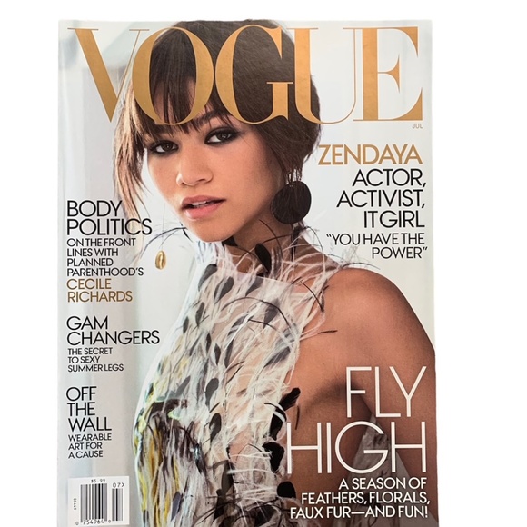 Vogue Magazine Zendaya July 2017 - Picture 5 of 5